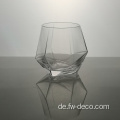 Großhandel polygonale Kristallglas -Whiskybrille